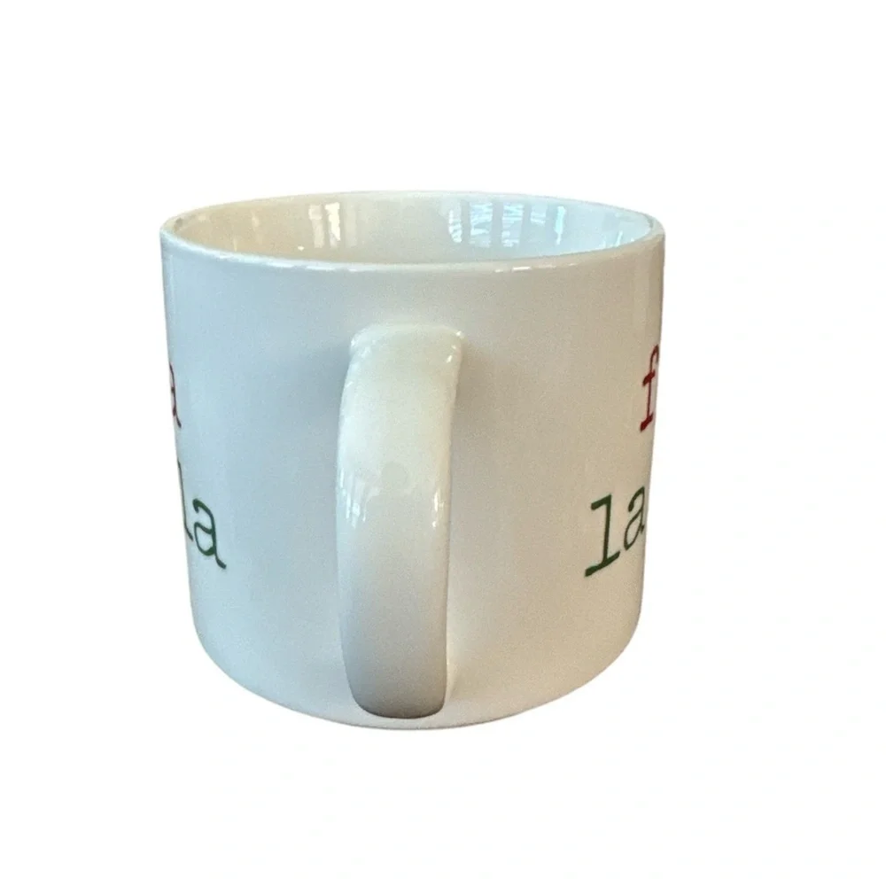 Target Threshold Fa La La La La Holiday Christmas Coffee Tea Mug Cup New